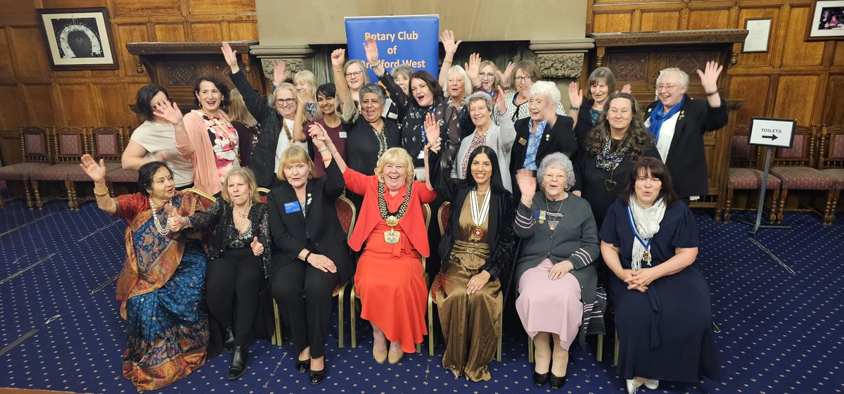 Dr Sofia Buncy MBE DL (@mwipproject) on Twitter photo Honoured to represent <a href="/LordLtWY/">Ed Anderson, Lord Lieutenant of West Yorkshire</a> as a guest of the Bradford District Governor, Richard Greenwood, Trisha Greenwood & the Lord Mayor, Bev Mullaney, for the celebration dinner for Rotary International President, Stephanie Urchick. To also mark & celebrate International Women’s Day. Honoured to represent <a href="/LordLtWY/">Ed Anderson, Lord Lieutenant of West Yorkshire</a> as a guest of the Bradford District Governor, Richard Greenwood, Trisha Greenwood & the Lord Mayor, Bev Mullaney, for the celebration dinner for Rotary International President, Stephanie Urchick. To also mark & celebrate International Women’s Day.