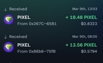 Huge thanks to everyone who use my Code: CVYA during the <a href="/pixels_online/">Pixels</a> Harvest Hustle event! This would help me a lot mates! Thanks again!