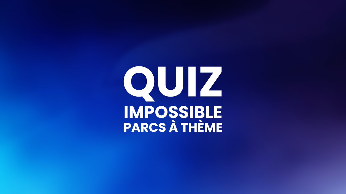 Nouveau type de contenu sur notre site : les quiz ! 🎉
Dans le premier, on espère bien vous apprendre quelque chose en explorant des faits méconnus sur des parcs à thème bien connus.
Lien dans le deuxième post ⤵️