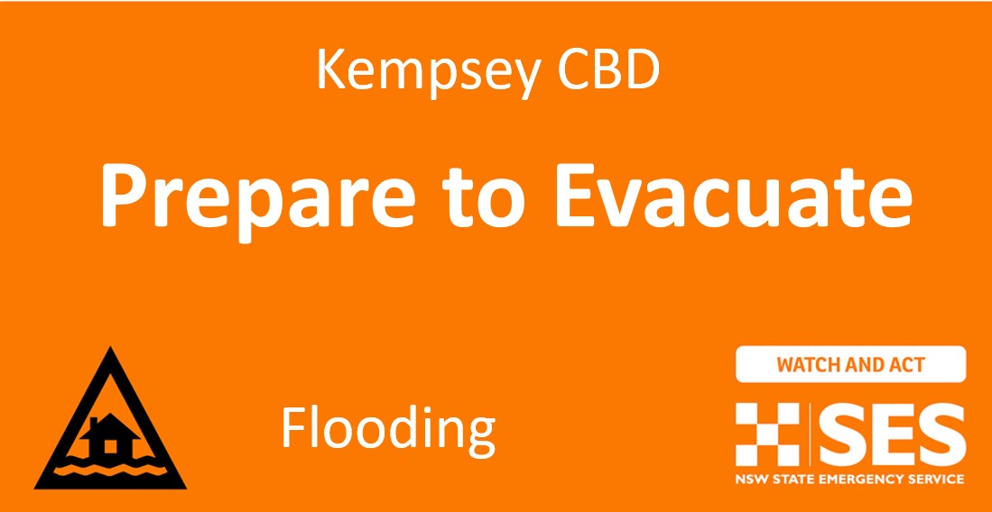 NSWSES's tweet photo. The NSW SES advises people in the following area to PREPARE TO EVACUATE due to predicted dangerous moderate flooding:
WATCH AND ACT
Next update: Sunday 9 Mar 11:00 pm
Find out more: https://t.co/OANmnorjKS
#NSWSES #MacleayRiver https://t.co/iwc6PP0Zjx
