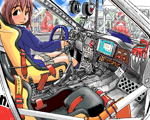 「#作画カロリーの高い作品を上げようぜお絵かき掲示板で途中保存が出来なかったので、」|れつまるくん＠野宴野郎のイラスト