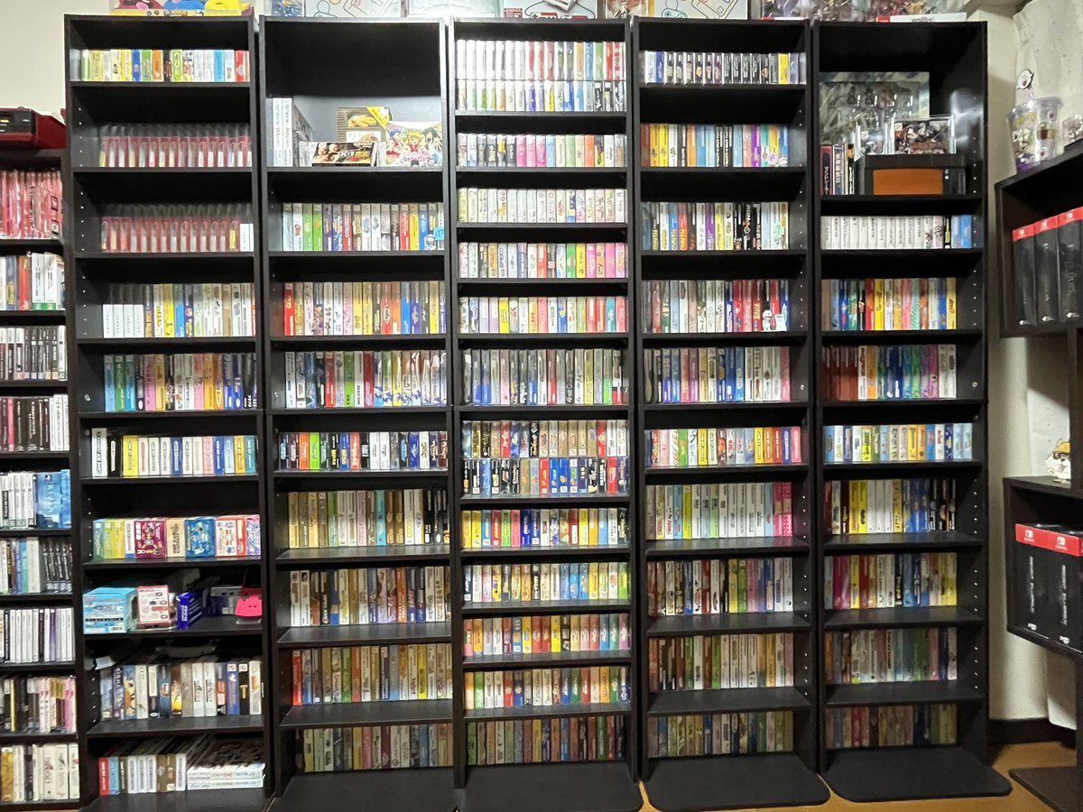 ゲームボーイアドバンスソフト。
791本コンプしました✨

長かったよう短かったような…
ひとまずはホッとしました。
フォロワーさんをはじめ、皆さまの応援のおかげです。
ありがとうございました‼️

収集期間はおよそ4年半。
概算ですが総額450万ほどでした。

@GBA