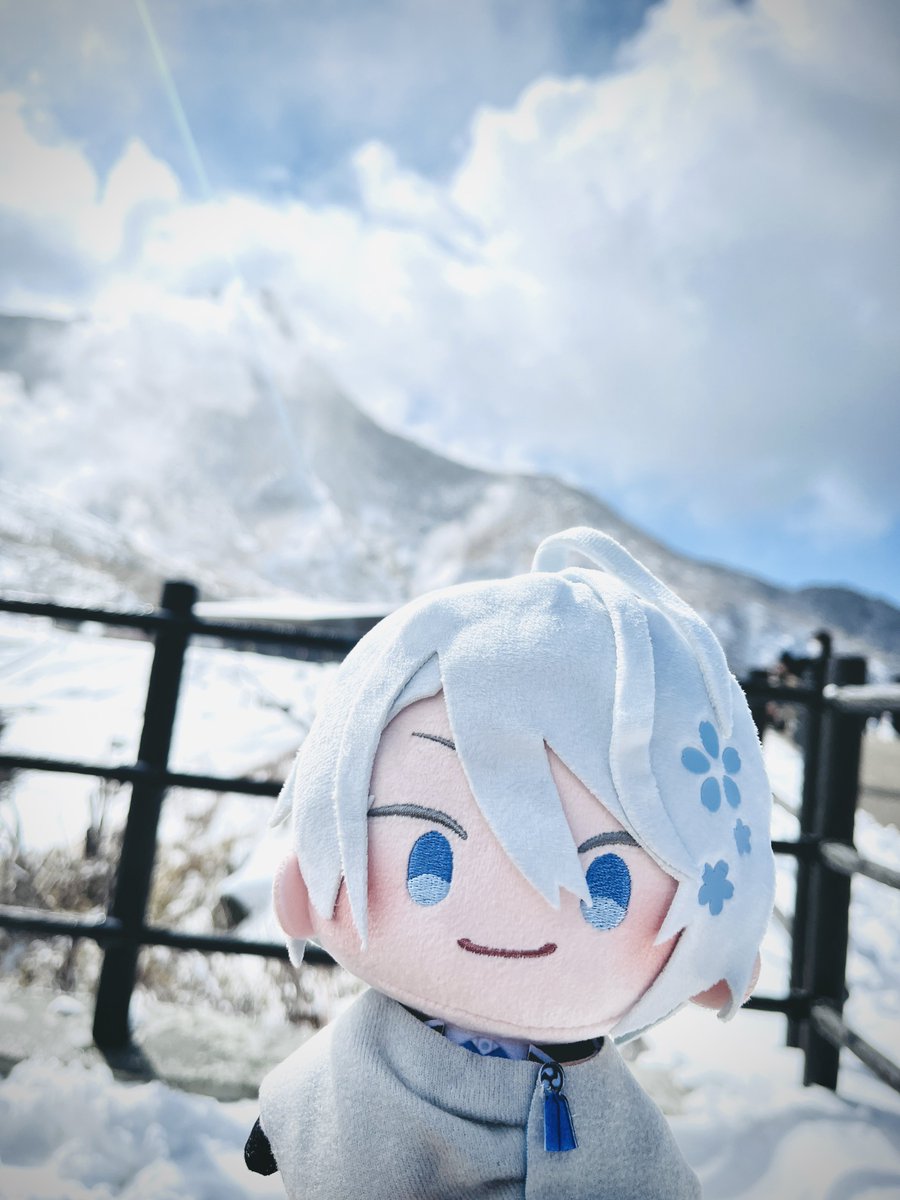 「雪いっぱい積もってたね!」|すずろのイラスト