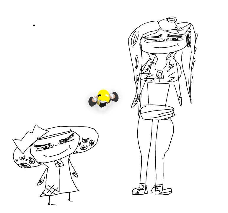 barely_activ3's tweet photo. #splatoon #pearlina #offthehook off hook 😭 https://t.co/iYqSXpoJOy