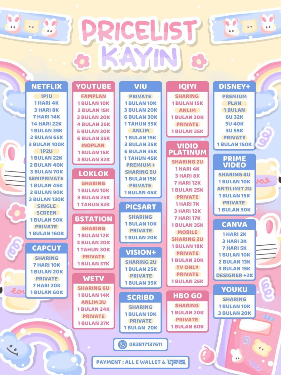 kayin - acc promosi tweet media