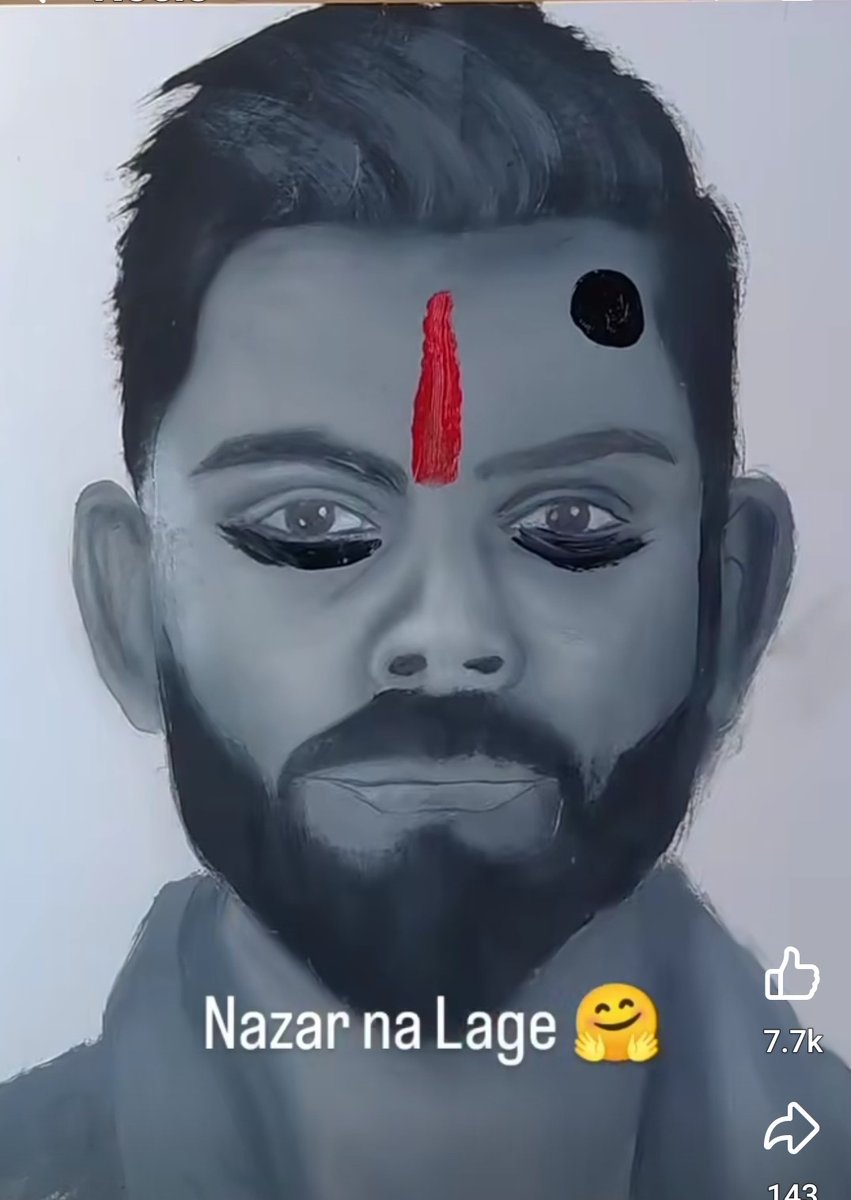 isarojswain's tweet photo. Najar na lage. Bring champions trophy 2025. You are the true inspiration for Young generation. Love you virat. I want to meet you after  your match . Jab app jahe to... God bless you and our team
#ViratKohli #ViratKohli𓃵  #anushkasharma #IndianCricketTeam #BCCI https://t.co/klxHaSg8AC