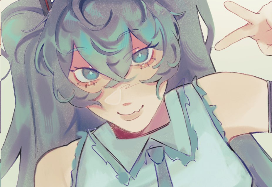 oideva4ki's tweet photo. We love u queen 

#HatsuneMikuArt #art #vocaloid #HatsuneMiku #fanart https://t.co/2i0lqW5YQI