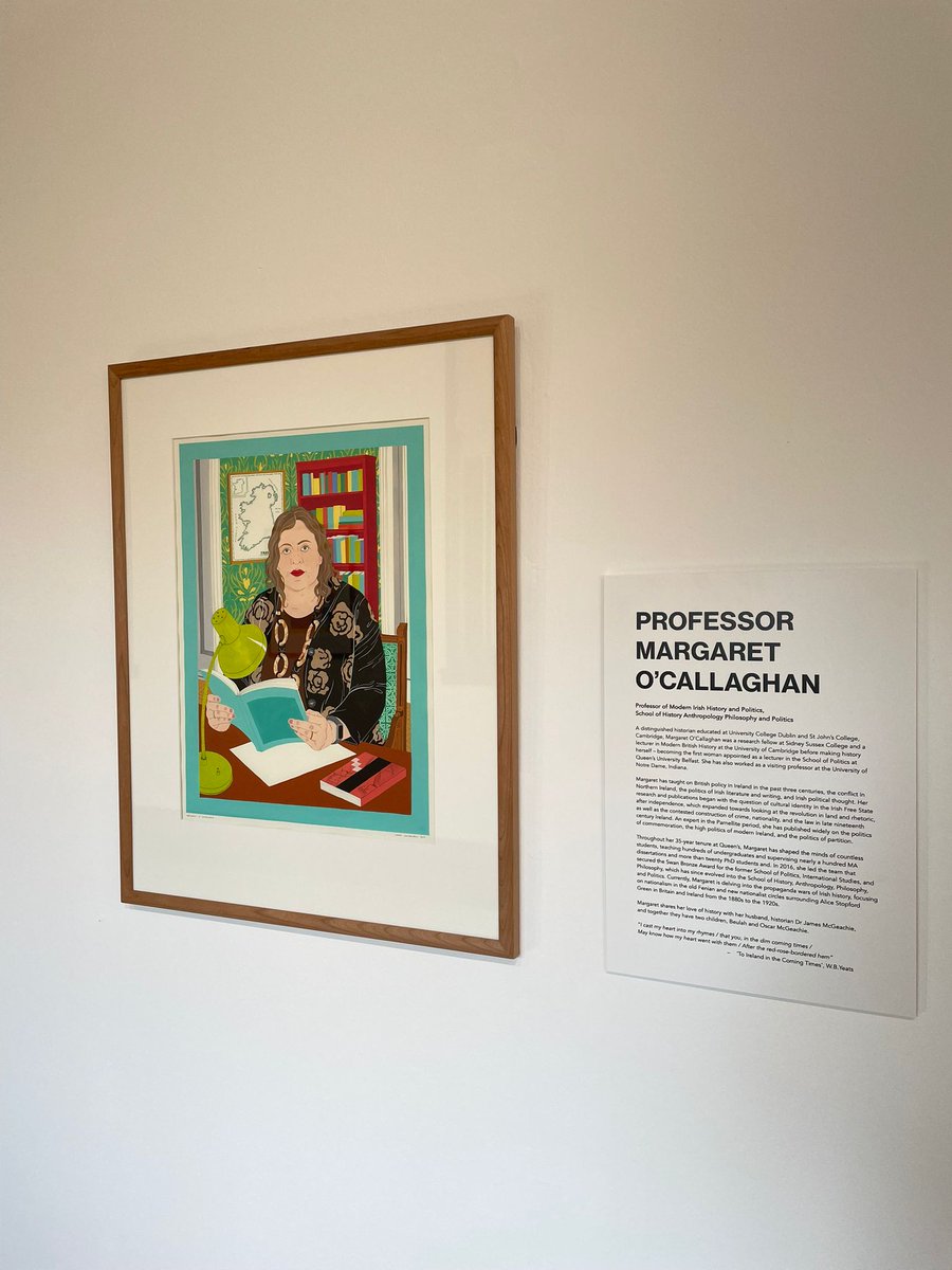 HAPP at Queen's (@happatqub) on Twitter photo 'In Good Company' opened yesterday <a href="/NaughtonGallery/">The Naughton Gallery</a> to mark International Women's Day.
We are delighted that this includes a portrait of our Professor Margaret O'Callaghan!
The Naughton Gallery is open daily, 11am-4pm
'In Good Company' is on display until 23/03 'In Good Company' opened yesterday <a href="/NaughtonGallery/">The Naughton Gallery</a> to mark International Women's Day.
We are delighted that this includes a portrait of our Professor Margaret O'Callaghan!
The Naughton Gallery is open daily, 11am-4pm
'In Good Company' is on display until 23/03