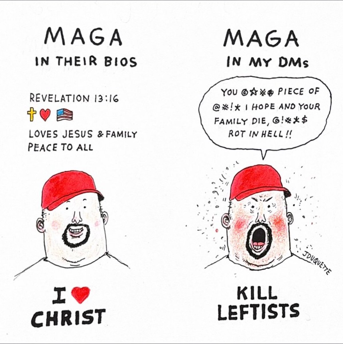 MAGA in the wild 🔭