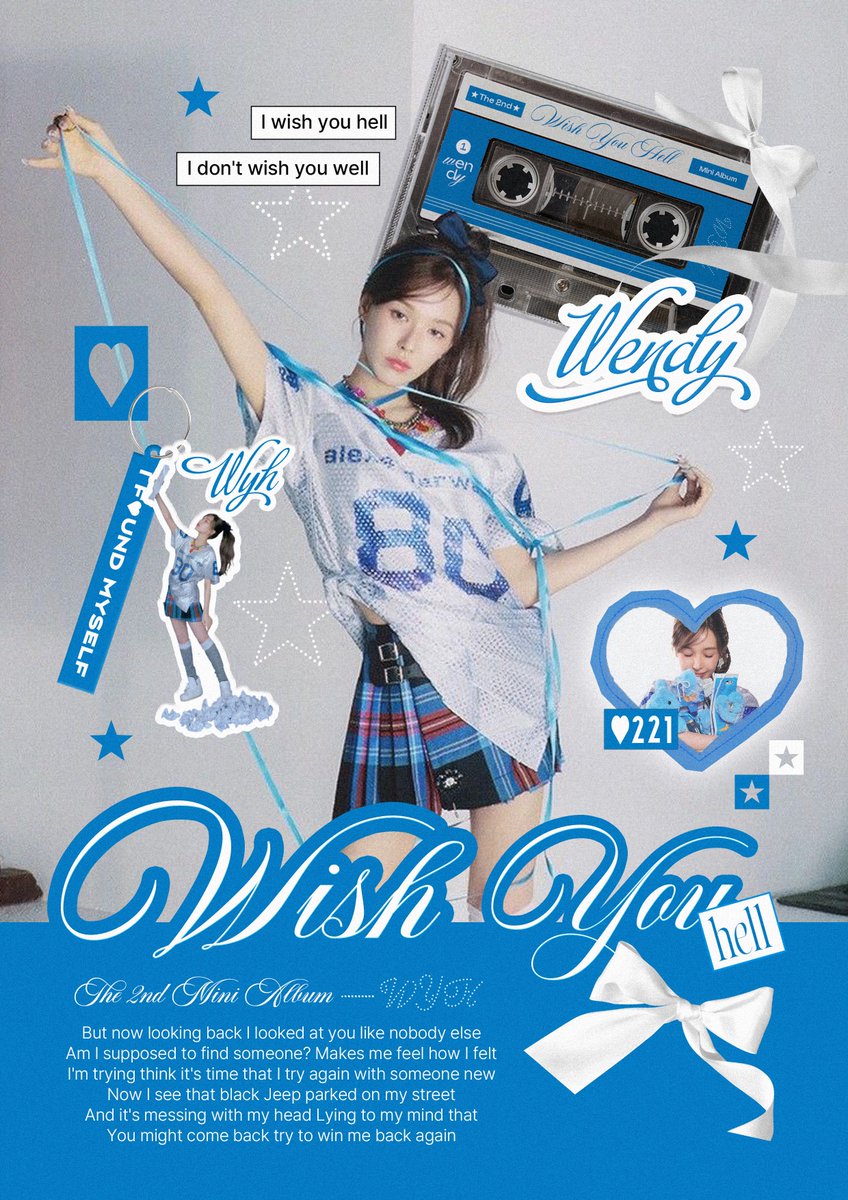 9design_'s tweet photo. WENDY The 2nd Mini Album [Wish You Hell]

웬디님의 Wish You Hell 앨범으로 포스터 개인 작업 했습니다 💙

250303 #WENDY #WishYouHell #9design https://t.co/0PF2GKPxs1
