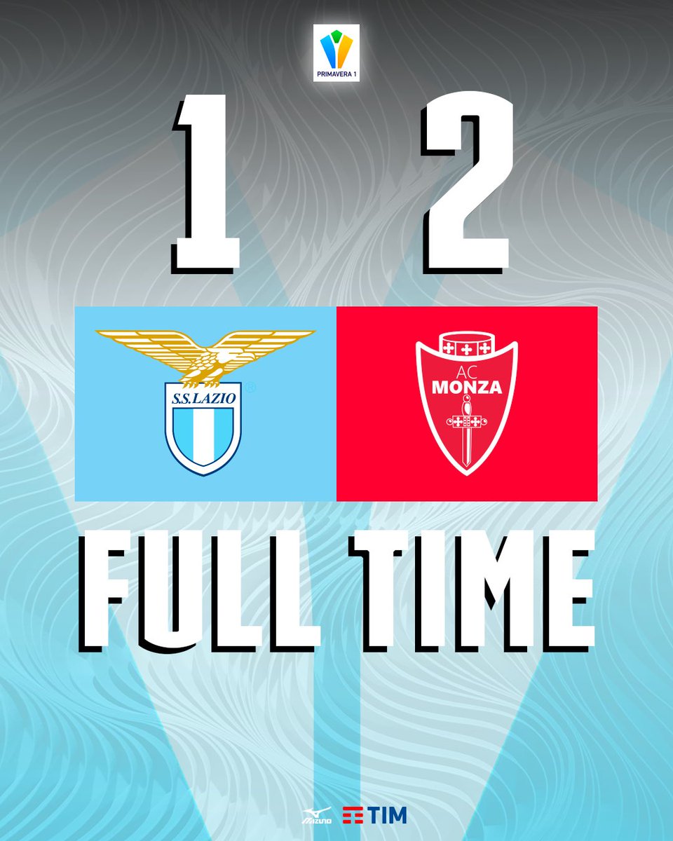 FT | 1-2

⏹️ Finisce qui la gara!

#LazioMonza
#AvantiLazio