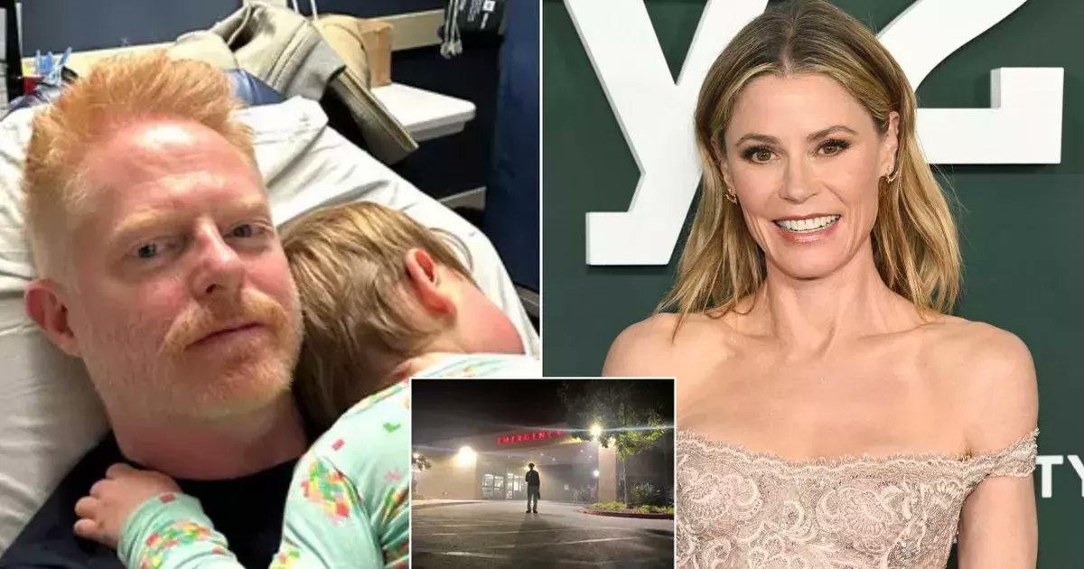 topfamosashoy's tweet image. Jesse Tyler Ferguson y Julie Bowen, de Modern Family, llevaron a sus hijos al hospital el Día de Acción de Gracias #famosas via oyequotes.com/jesse-tyler-fe…