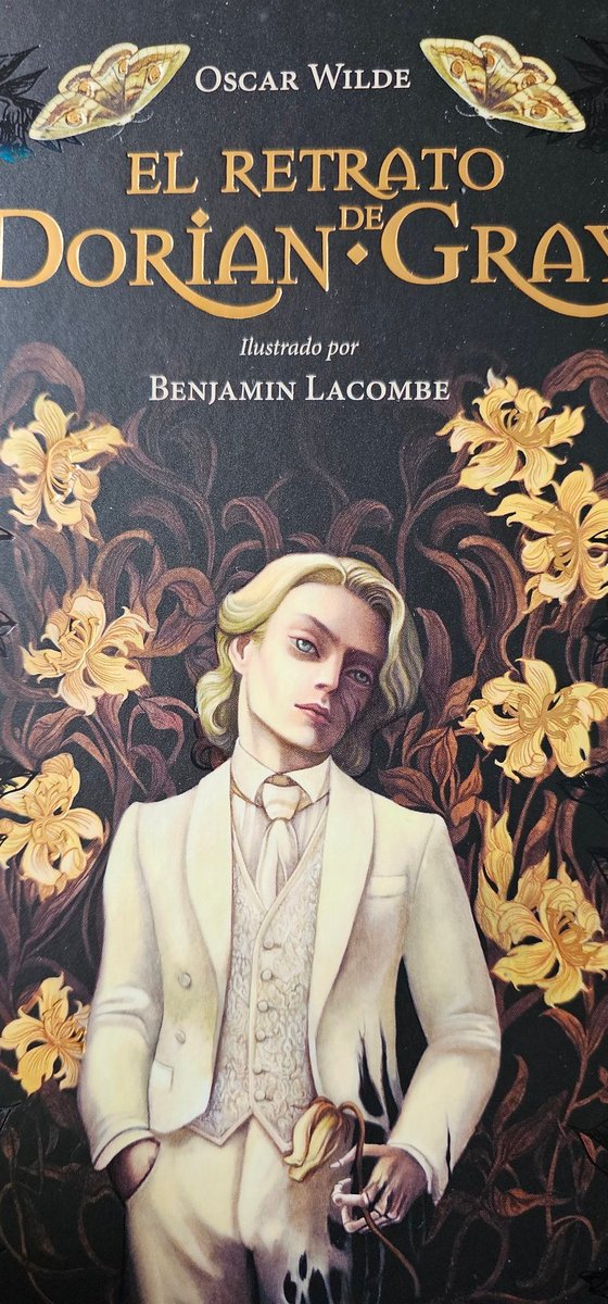 Toca relectura de un clásico cautivador:
《En el mundo solo hay algo peor a que todos hablen de uno, y es que no se hable》
El retrato de Dorian Grey
de #OscarWilde
En la deslumbrante edición de  la coleccion Contempla de la editorial <a href="/Edelvives/">Edelvives</a> ilustrado por el gran <a href="/BENLACOMBE/">benjamin lacombe</a>