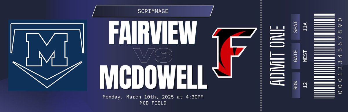 McDowell Baseball (@mcdowellbseball) on Twitter photo  McDowell Baseball (@mcdowellbseball) on Twitter photo