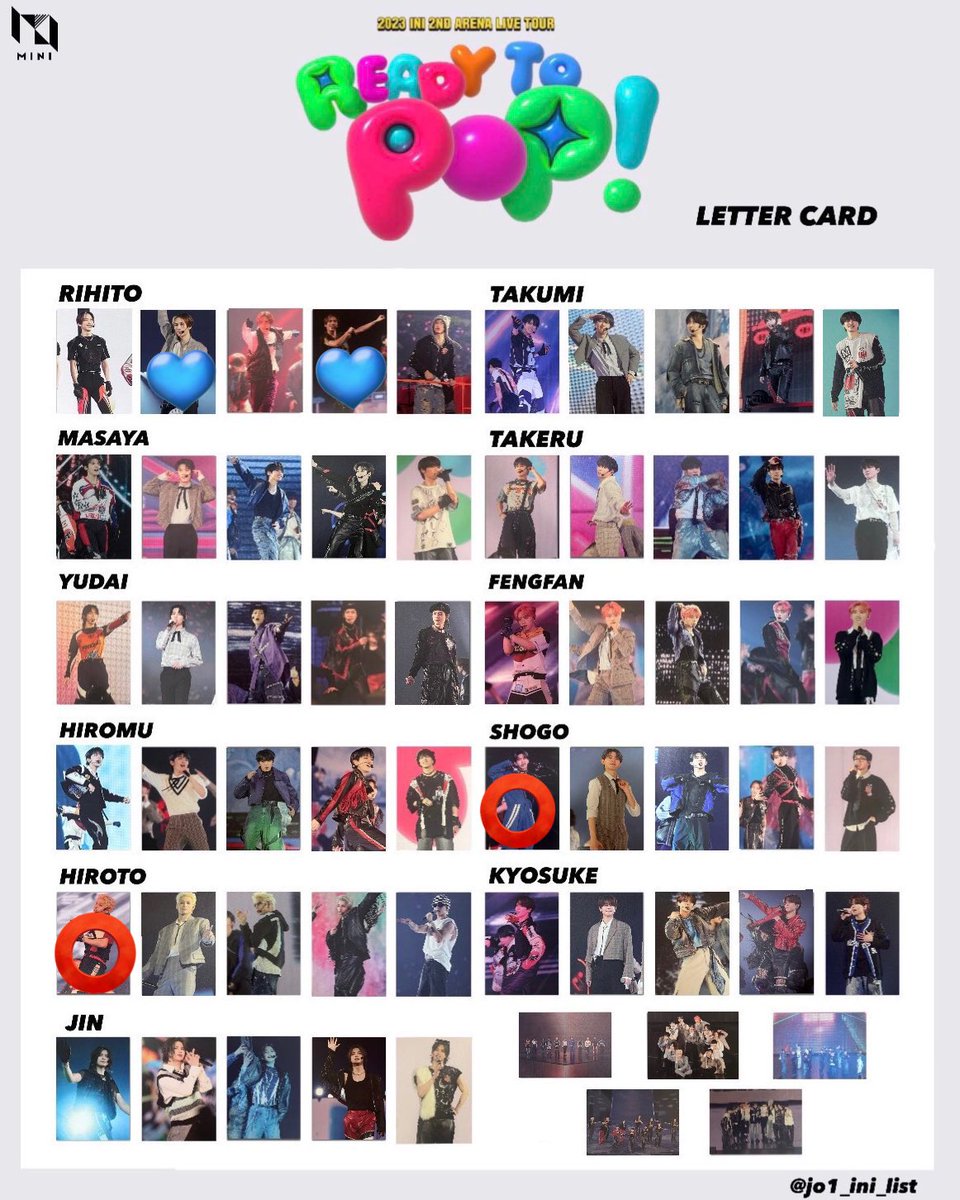 INI FLIP the CIRCLE READY TO POP! セット INI FLIP the CIRCLE READY TO POP! セット READY TO POP | INI