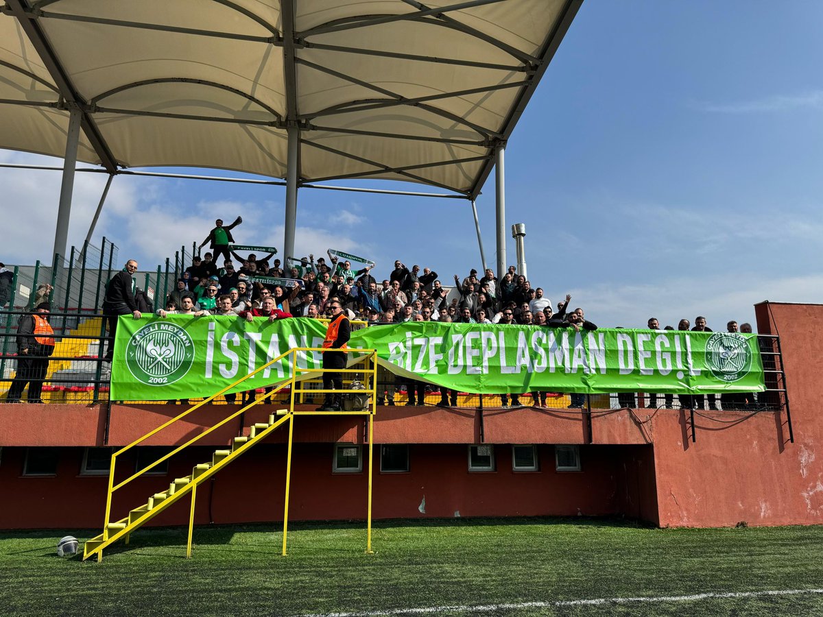 Beykoz İshaklı deplasmanında Çayeli Meydan Tribünü!