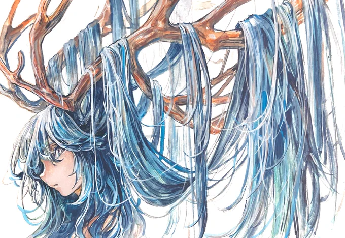 ミク×鹿 #ミクの日2025 