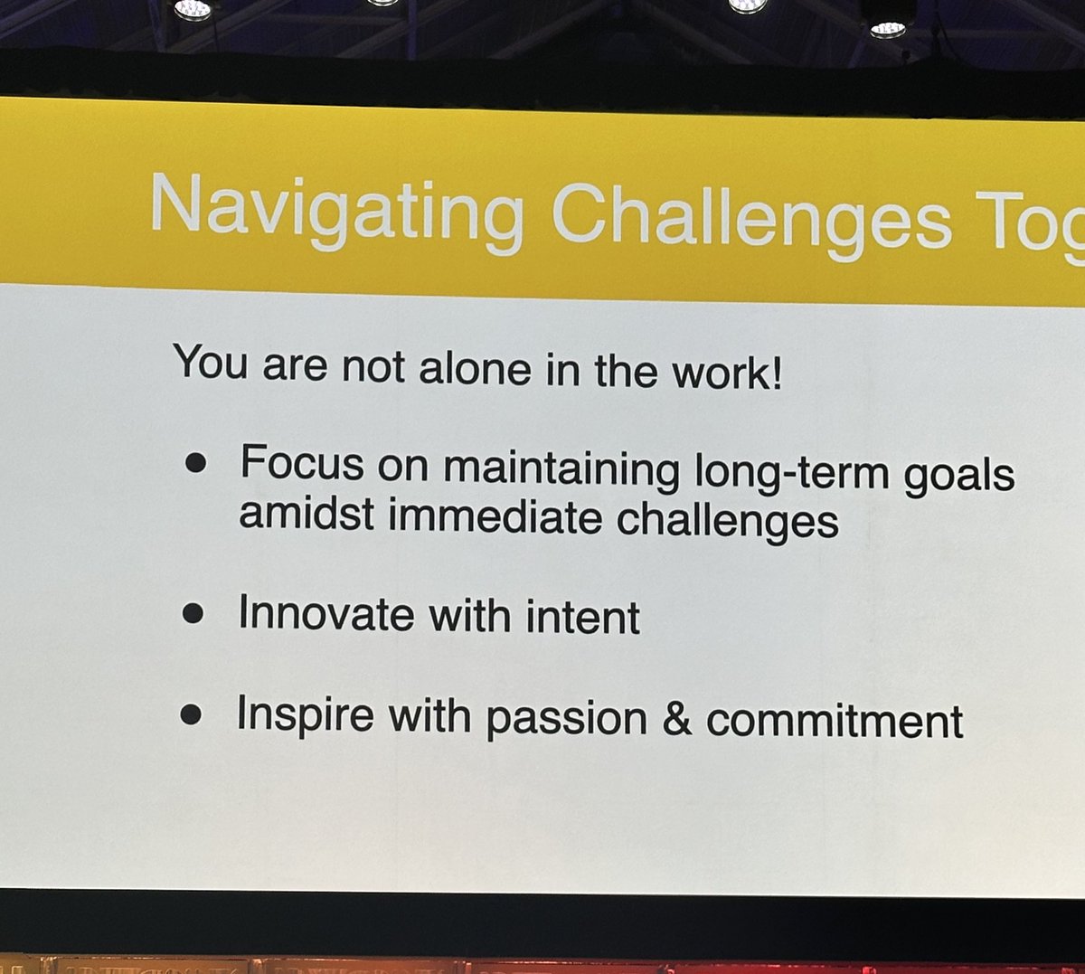 Great learning, great connections and reflective moments at <a href="/AASAHQ/">AASA</a> annual conference.  Leading for impact. #nce2025