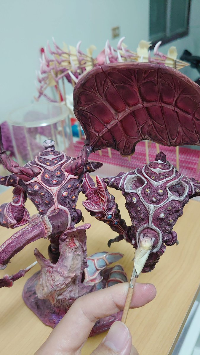 crowsbox's tweet image. サウザンド・アイズ・サクリファイス 塗装中
#遊戯王 #yugioh