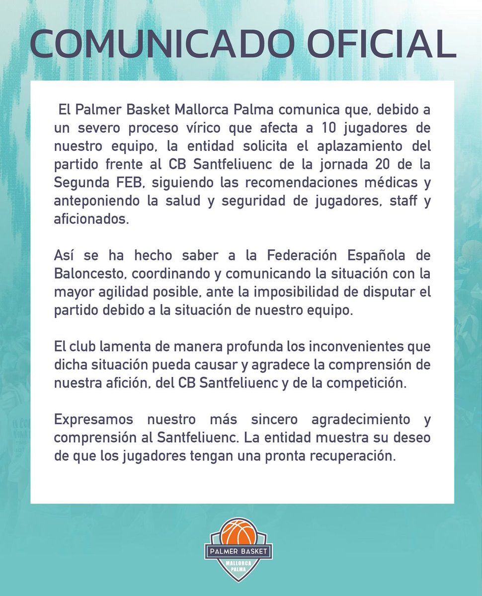 Palmer Basket Mallorca Palma tweet media