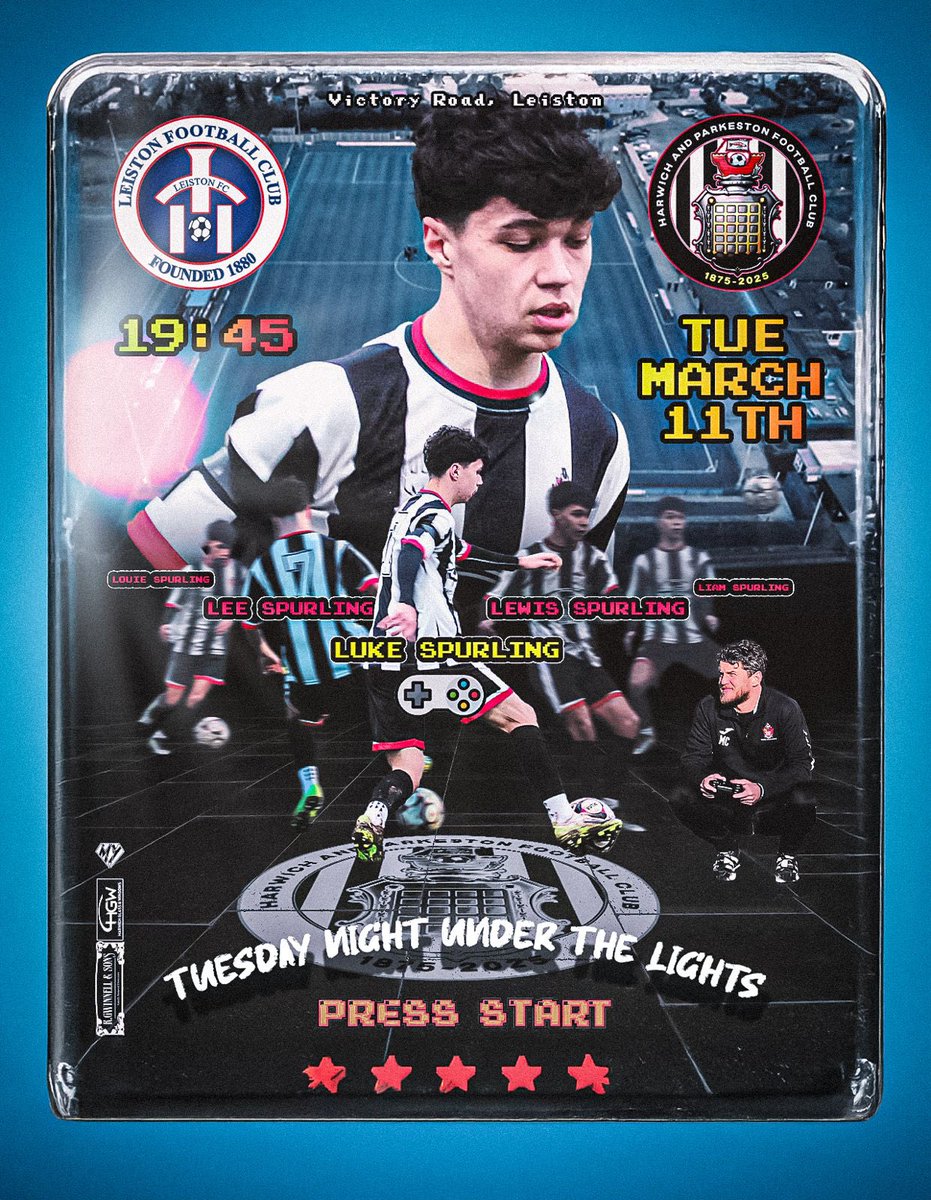 Harwich and Parkeston FC (@officialharwich) on Twitter photo Up next for the Shrimpers! 🎮
A short turn around in the league with a Tuesday evening trip to face <a href="/leistonfc/">Leiston FC</a> U23’s in the league… can we extend our unbeaten 2025 run to 10 games? Following our performance yesterday at the Oak, confidence will be high in the camp 🙏
7:45pm Up next for the Shrimpers! 🎮
A short turn around in the league with a Tuesday evening trip to face <a href="/leistonfc/">Leiston FC</a> U23’s in the league… can we extend our unbeaten 2025 run to 10 games? Following our performance yesterday at the Oak, confidence will be high in the camp 🙏
7:45pm