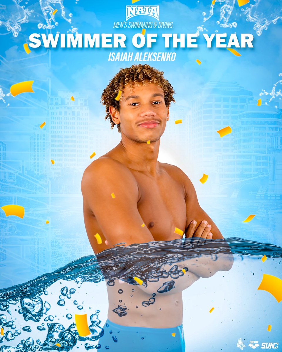 𝗪𝗵𝗮𝘁 𝗠𝗼𝗿𝗲 𝗖𝗼𝘂𝗹𝗱 𝗛𝗲 𝗛𝗮𝘃𝗲 𝗗𝗼𝗻𝗲?

Isaiah Aleksenko is your 2024-25 NAIA Swimmer of the Year!

#DefendtheBeach