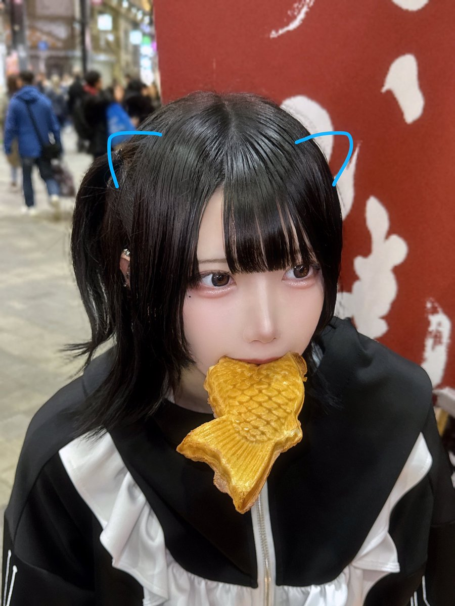 ne_mui_mui_'s tweet photo. おさかなくわえた〜 https://t.co/uhxA8AtXVF