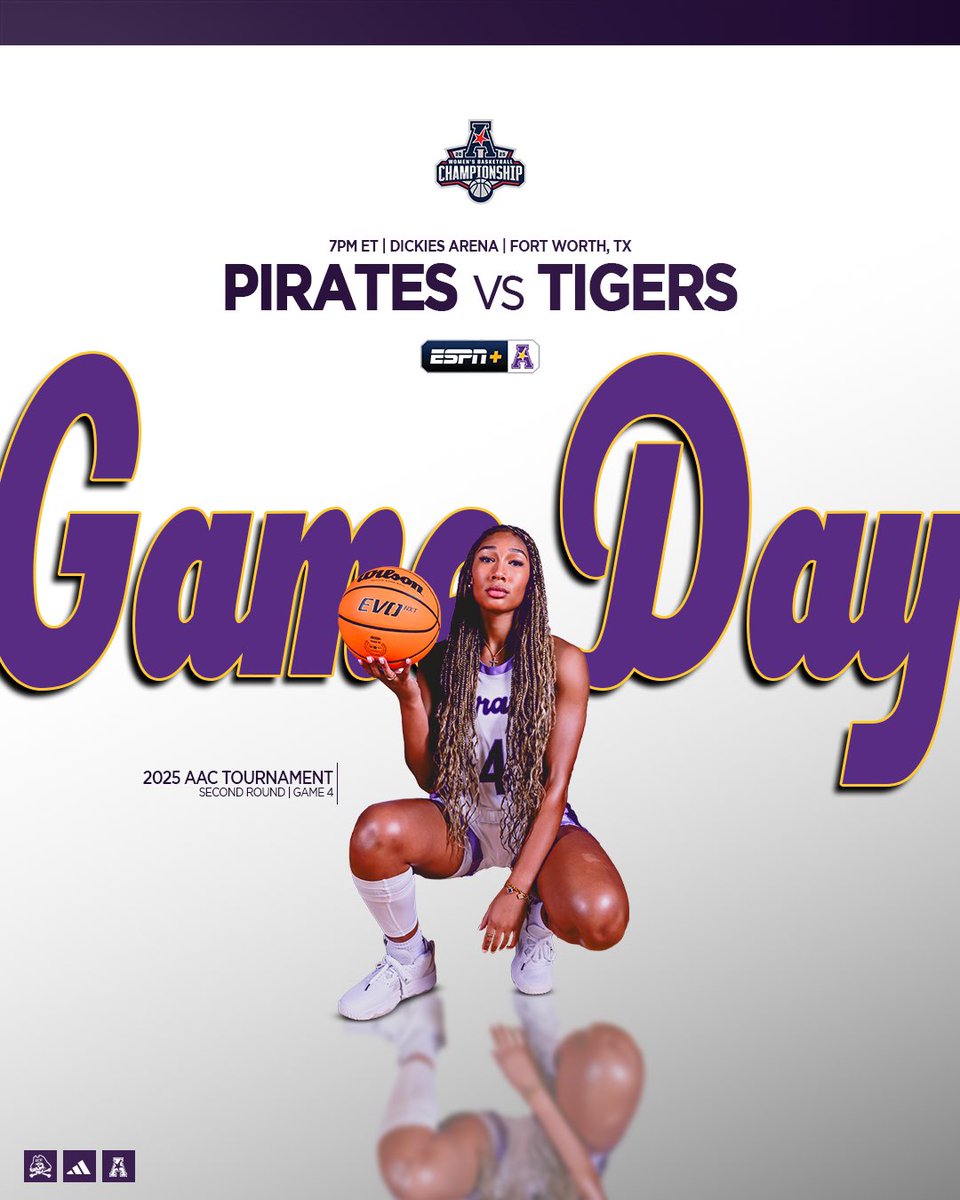 we’re built for this 🏴‍☠️

🗓️ | Sunday, March 9
⌚️ | 7:00 PM ET
🆚 | Memphis 
📺 | ESPN+
📍 | Fort Worth, TX