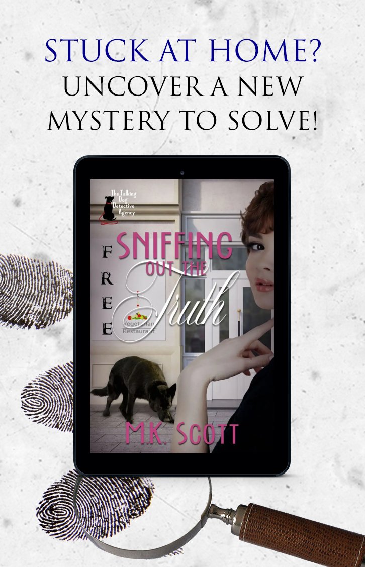 Things aren't what they seem. Nala and Max are sniffing out the truth and the murderer. #cozymystery amazon.com/Sniffing-Truth…