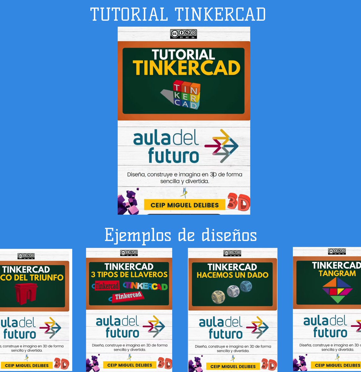ramón.formoso (@ramon_formoso) on Twitter photo En la época en la que cada cole va a tener una impresora 3D en sus aulas EDIT, creo que no viene mal este tutorial de Tinkercad, también se incluyen 4 ejemplos de diseños …
migueldelibes.net/copia-de-progr…
<a href="/CPRRegionMurcia/">CPR Región de Murcia</a>
<a href="/sifopcarm/">SIFOP CARM</a>
<a href="/educaINTEF/">Educación INTEF</a>
<a href="/AuladelFuturoEs/">Aula del Futuro</a> En la época en la que cada cole va a tener una impresora 3D en sus aulas EDIT, creo que no viene mal este tutorial de Tinkercad, también se incluyen 4 ejemplos de diseños …
migueldelibes.net/copia-de-progr…
<a href="/CPRRegionMurcia/">CPR Región de Murcia</a>
<a href="/sifopcarm/">SIFOP CARM</a>
<a href="/educaINTEF/">Educación INTEF</a>
<a href="/AuladelFuturoEs/">Aula del Futuro</a>