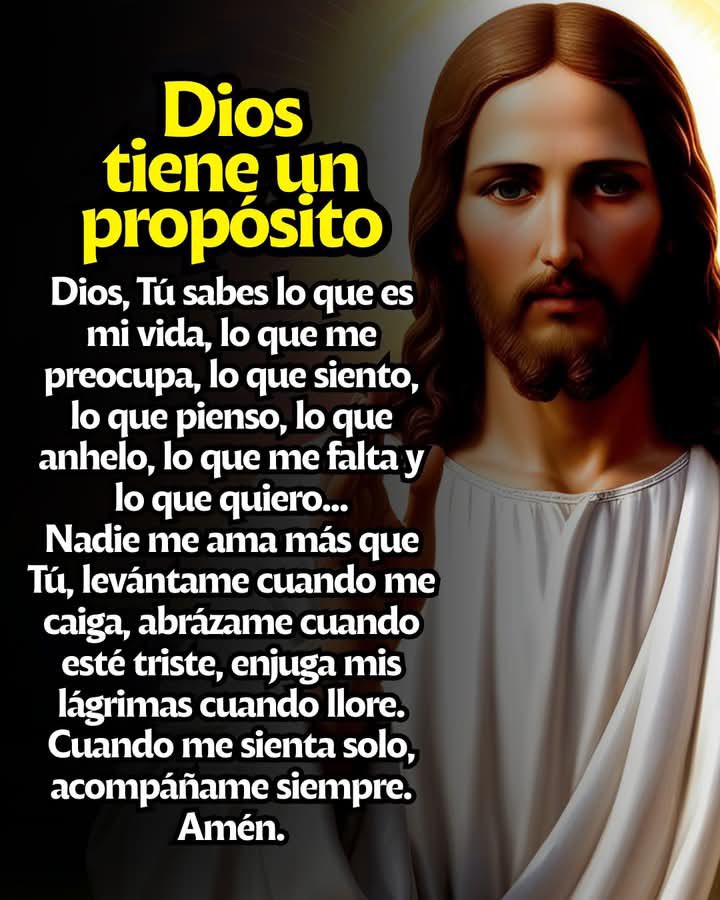 Dios Nuestro Señor tú conoces todo lo que nos preocupa, acompáñanos siempre 🙏 Buenos días