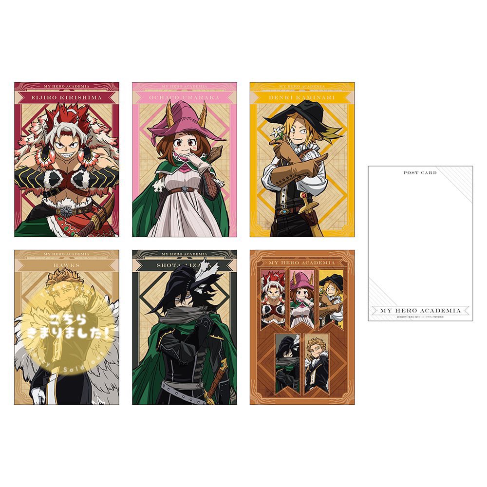 【交換・譲渡・買取】僕のヒーローアカデミア ヒロアカ TOHO AJ AnimeJapan アニメジャパン 2025 缶バッジ クリアカード ポストカード 十傑

譲　切島 麗日 上鳴

求　相澤 . 定価+送料

缶バッジ6B.クリカポスカ各2B予約予定
麗日⇔交換の場合同数抱き合わせ比率違い◎