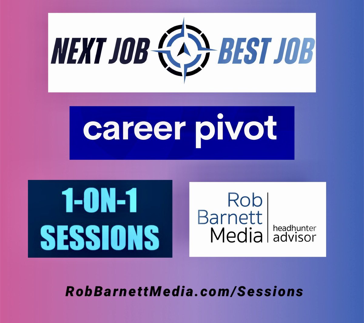 New Video - Make a Career Pivot:
bit.ly/rbm030925

More here: lnkd.in/eR4y73Qr

#CareerPivot #Sessions #NewJobs #Hiring #Headhunter #NextJobBestJob