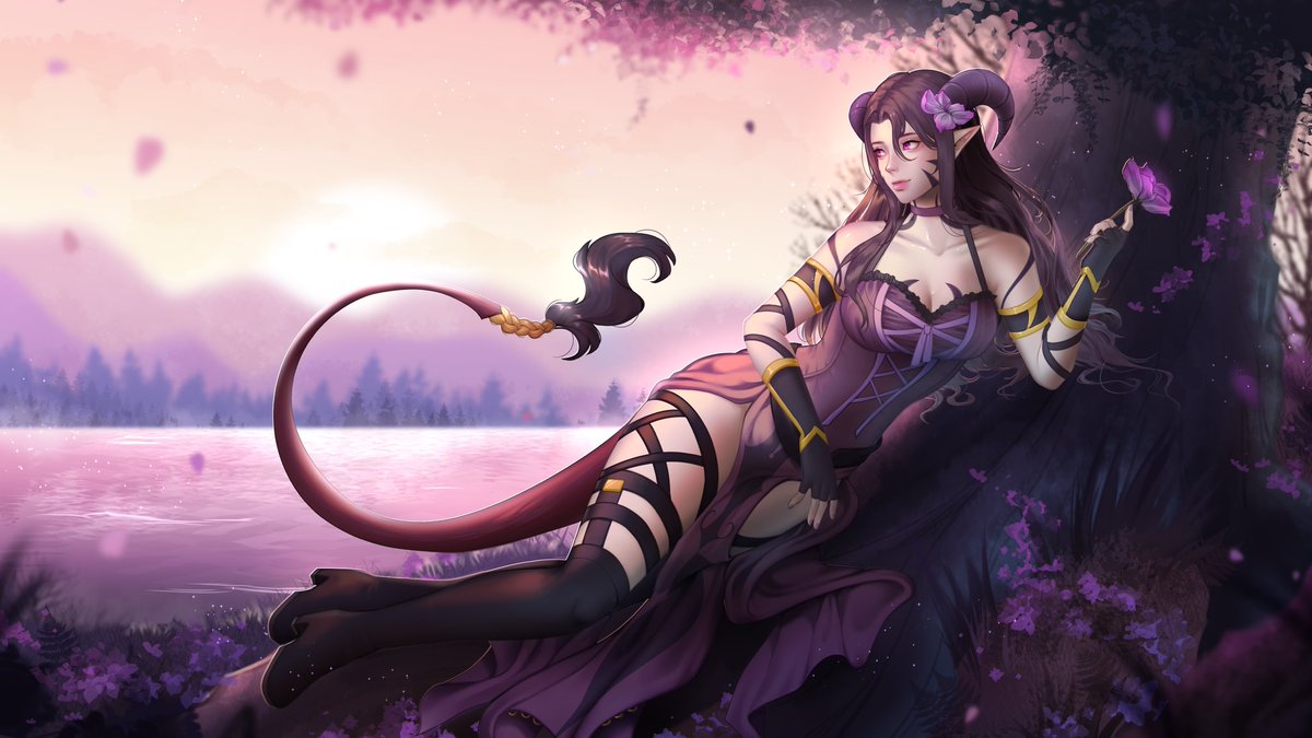 Drifting between worlds, where shadows dance and orchids bloom. Holding a peaceful moment before the chaos begins. ✨

Absolutely stunning art by <a href="/mochiwasabii/">chiwa pyon (⁠*⁠˘⁠︶⁠˘⁠*⁠)⁠.⁠｡⁠*⁠♡</a> 🫶🏻