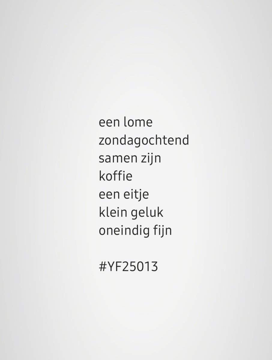 Van die dagen. 💛☀️ #versje #YF25013

#gedicht #gedichten #gedichtje #gedichtjes #zondagochtend #geluk