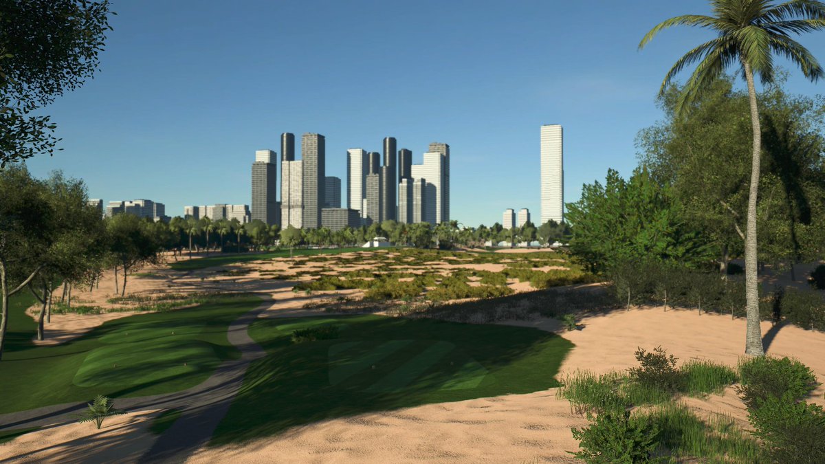 The Emirates Golf Club now available to play on <a href="/PGATOUR2K/">#PGATOUR2K25</a> 

Another day, another port. This one began back in The Golf Club 2, 8 years ago. A few small updates thanks to new designer functions.

#Golf
#PGATour2K
#TheEmirates
#Designer