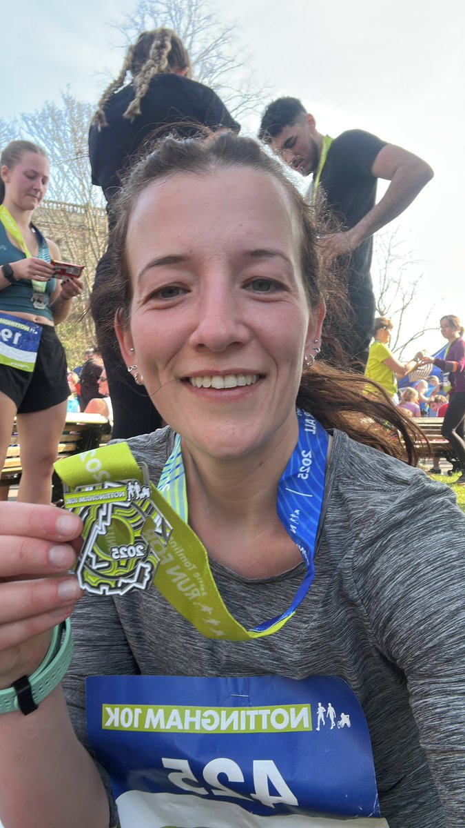 Natalie Hancox (@nattyhancox) on Twitter photo Lovely morning for it!
Feel like you was probably home tucked into a roast by the time I had done <a href="/Andy_Aiston/">Andy Aiston</a> 🏃🏼♂️ 💨
Well done everyone who took part in the Nottingham 10k ☀️ Lovely morning for it!
Feel like you was probably home tucked into a roast by the time I had done <a href="/Andy_Aiston/">Andy Aiston</a> 🏃🏼♂️ 💨
Well done everyone who took part in the Nottingham 10k ☀️