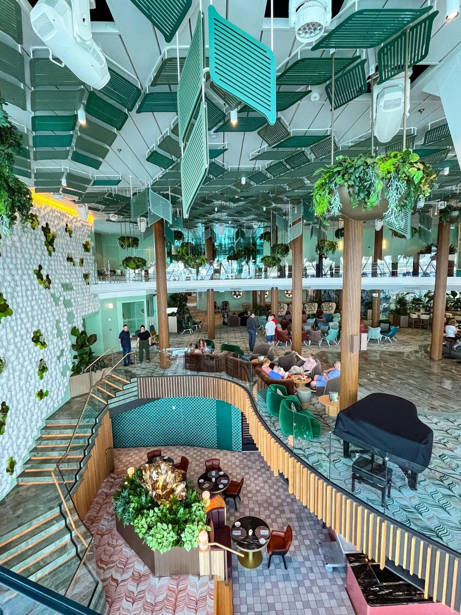 One of our favorite ships so far has been Celebrity Ascent ✨ it’s hard to pick a favorite spot but Eden or the Magic Carpet tops the list #celebrityascent <a href="/CelebrityCruise/">Celebrity Cruises</a> watch our full ship tour: youtu.be/1aiuQcjWEz4?si…