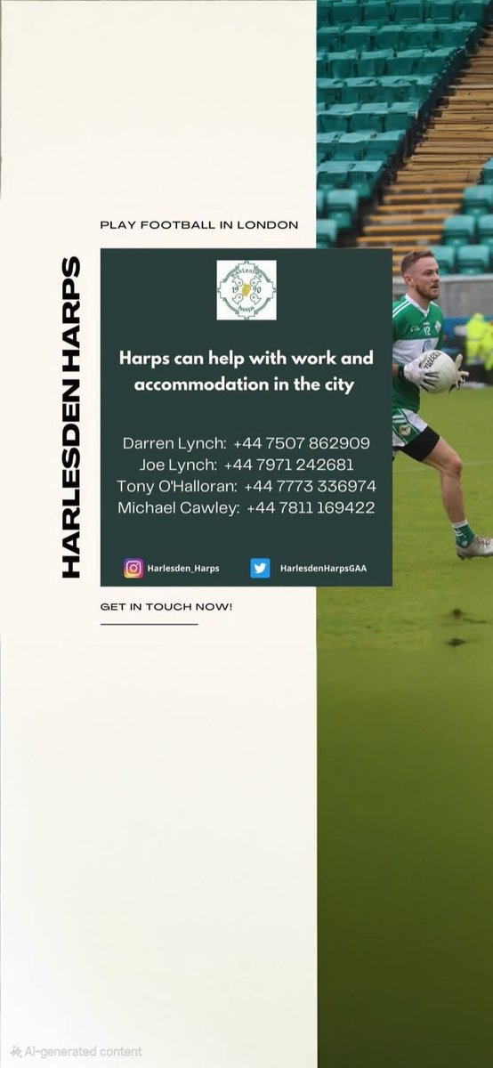 HarlesdenHarpsGAA (@harlesdenharps) on Twitter photo 