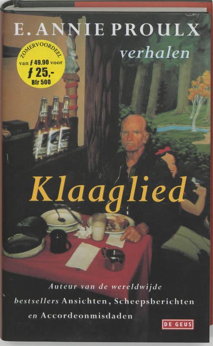 Het New England van Annie Proulx toont zich in "Klaaglied" rauw en opengereten. Hier geen hertogin van Sussex die door de moestuin schrijdt om eitjes uit het kippenhok te halen. De verhalen zijn nooit naargeestig, er is humor en uiteraard het gevleugelde meesterschap van Proulx.