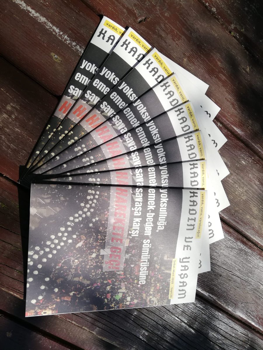 Yoksulluğa, emek-beden sömürüsüne, savaşa karşı harekete geç!

Yeni sayımız çıktı. Dergimizi okumak ve katkı sunmak için DM’den bize ulaşabilirsiniz.