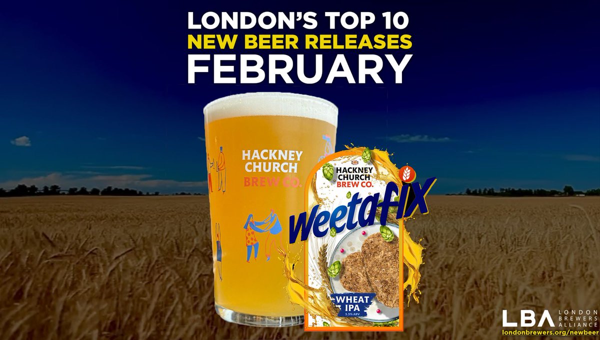 London Brewers Alliance (@londonbrewers) on Twitter photo 🎉 London’s Top 10 New Beer Releases – February 2025 🎉
London’s craft brewing scene continues to impress, with a fantastic variety of new releases in February. 🏆 This month’s # 1 spot goes to <a href="/hackneychurchbc/">Hackney Church Brew Co.</a>
#LondonBrewing #IndependentBeer #Top10Beers #CraftBeerIndustry 🎉 London’s Top 10 New Beer Releases – February 2025 🎉
London’s craft brewing scene continues to impress, with a fantastic variety of new releases in February. 🏆 This month’s # 1 spot goes to <a href="/hackneychurchbc/">Hackney Church Brew Co.</a>
#LondonBrewing #IndependentBeer #Top10Beers #CraftBeerIndustry