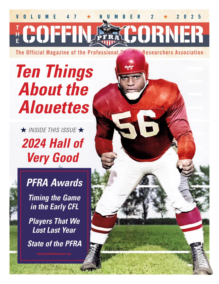 The COFFIN CORNER Volume 47 Number 2 is now available on the PFRA website for members to DOWNLOAD.