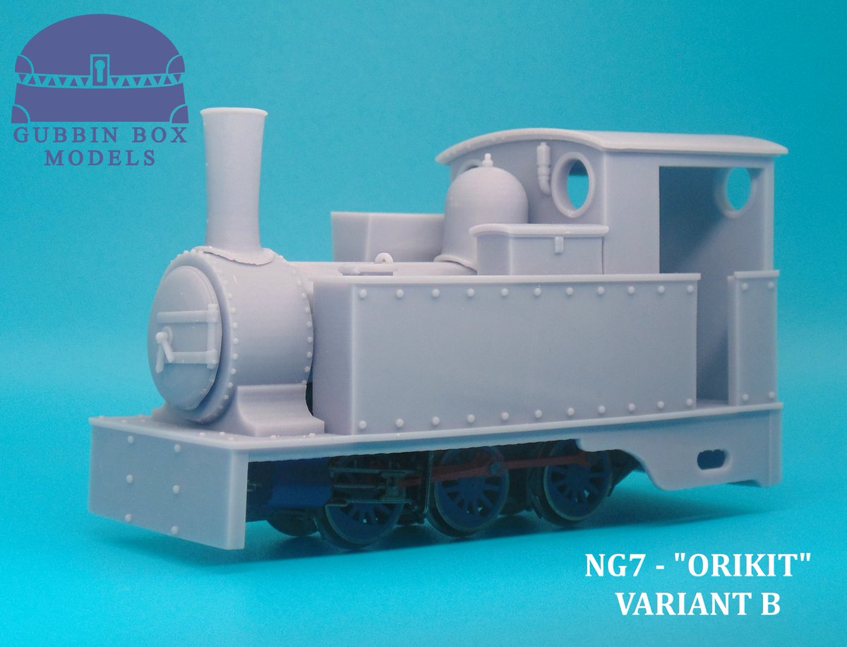 GubbinBoxModels's tweet image. Our NG7 gauge range of printed locomotive body kits will be growing  soon!
Here is the current four we have out so far. Two types of Orikit, a  Peckett Cranmore and a proposed Talyllyn Kerr Stuart locomotive.

Get them here: ebay.co.uk/usr/gubbin-box…

#narrowgauge #modelrailway