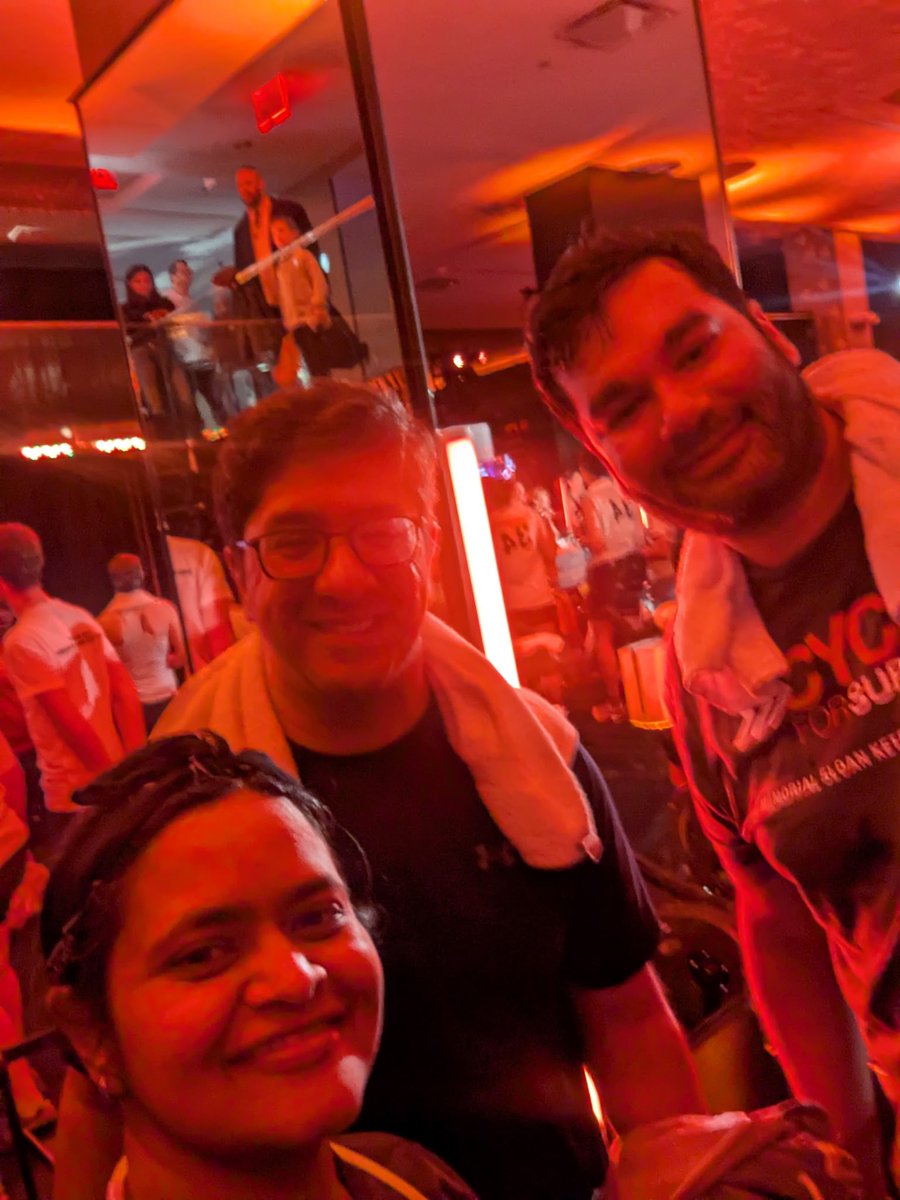 RaajitRampal's tweet image. Motivating and Inspiring morning at Cycle for Survival with team MPNwarriors and MSK team . Raising funds for rare disease research @MSK_DeptOfMed @Cycle4Survival @BrianChernak @amritha92