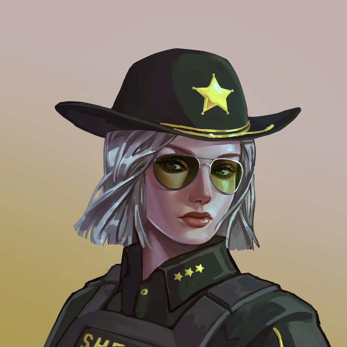 That’s my Undersheriff! Tessa Walker ⭐️⭐️⭐️ #PurpleRP