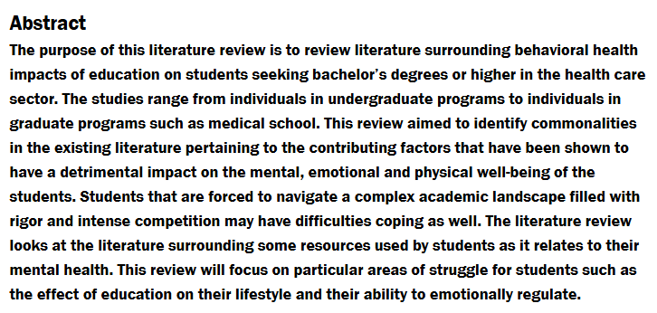 Pacific Journal of Health (@pacificjhealth) on Twitter photo Hot off the press!
"A Review of Factors That Contribute to Negative Mental Health Among Health Profession Students & Current Interventions"
- by Faith T. Allison & Lindsay Gietzen <a href="/UOPacificSHS/">UOPacific School of Health Sciences</a> <a href="/UOPacific/">University of the Pacific</a>
scholarlycommons.pacific.edu/pjh/vol8/iss1/… Hot off the press!
"A Review of Factors That Contribute to Negative Mental Health Among Health Profession Students & Current Interventions"
- by Faith T. Allison & Lindsay Gietzen <a href="/UOPacificSHS/">UOPacific School of Health Sciences</a> <a href="/UOPacific/">University of the Pacific</a>
scholarlycommons.pacific.edu/pjh/vol8/iss1/…