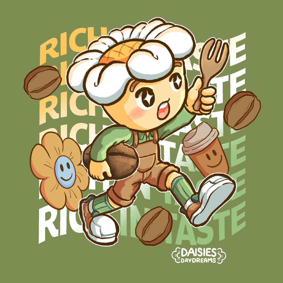 DaisiesDD's tweet image. Key visual ที่ทำไว้ตอนทำ Collaboration มาฝากให้ทุกคนดูครับ✨🫶🏻

ตั้งใจทำมาก ๆ กับร้านกาแฟที่ผ่านมา ก็ฝากผลงานต่อไปด้วยนะครับ มีพาน้องเดซี่ไปเที่ยวอีกหลายที่แน่นอนสำหรับปี 2025 นี้นะฮะ เจอกัลลลลล✨🌼

#DaisiesDD #characterart #keyvisual #coffeelovers