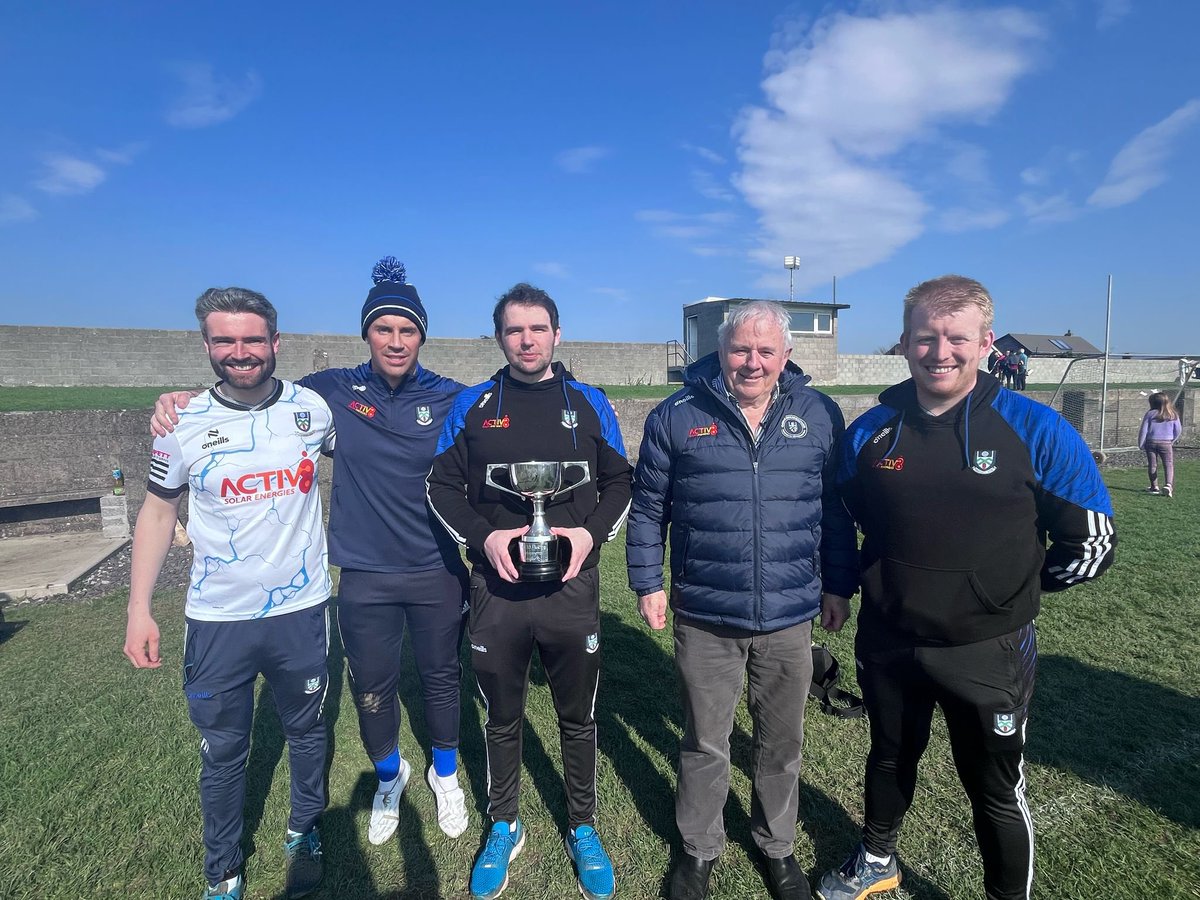 🏑 <a href="/UlsterGAA/">Ulster GAA</a> U20 Hurling League Final FT 
Monaghan 0-14 
Louth 0-09 

👏Congratulations to team and management on a great win this morning in Dowdallshill, winning the Ulster league Cup for the first time 🎉 Well done all!!