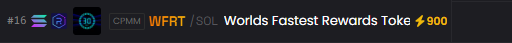 Worlds Fastest Rewards Token tweet media